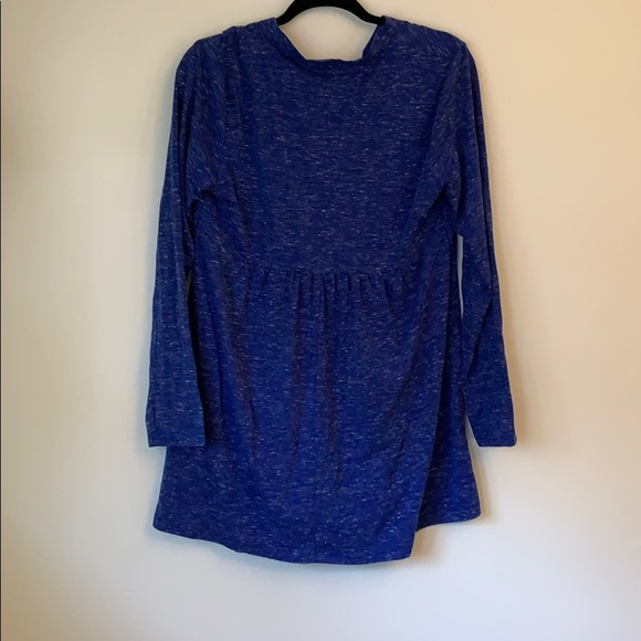 Blue button tunic - Picture 4 of 5